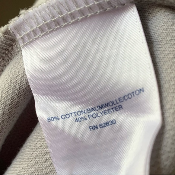 LANDSEND Men’s Long Sleeve Crew Neck Mid Weight Textured Soft Leisure Top - Picture 5 of 5